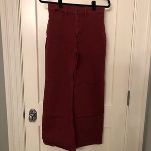 Vince Cropped Red Pants (27)